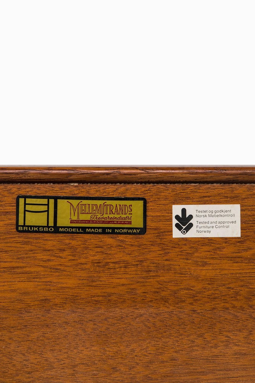 photo for sale Torbjørn Afdal Krobo Bench With Lp Box By Bruksbo In Norway