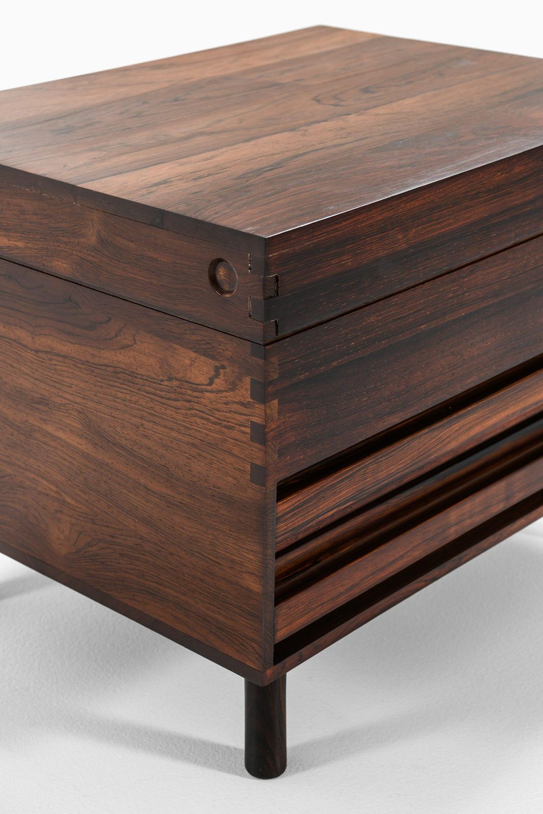 Gunnar Myrstrand Side Table And Storage Box By Källemo In Sweden photo for sale