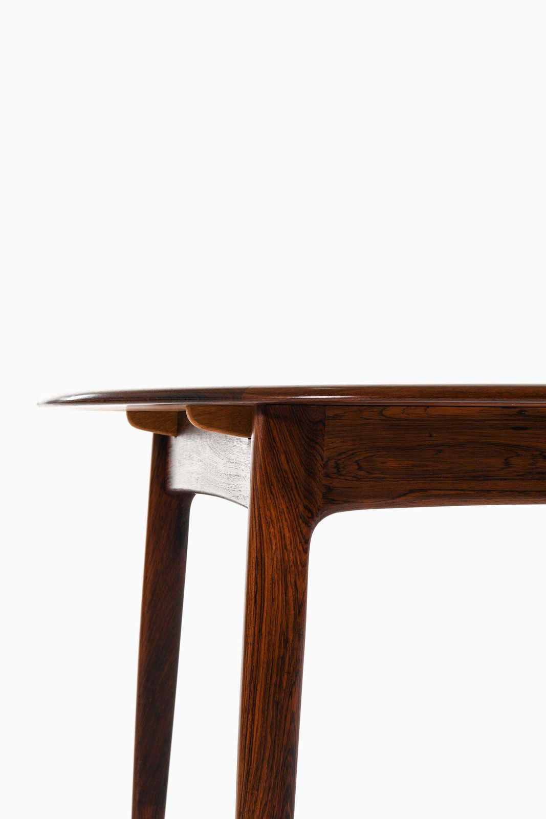 Dining Table In Rosewood And Brass By Svend Aage Madsen, 1960's photo Furniture