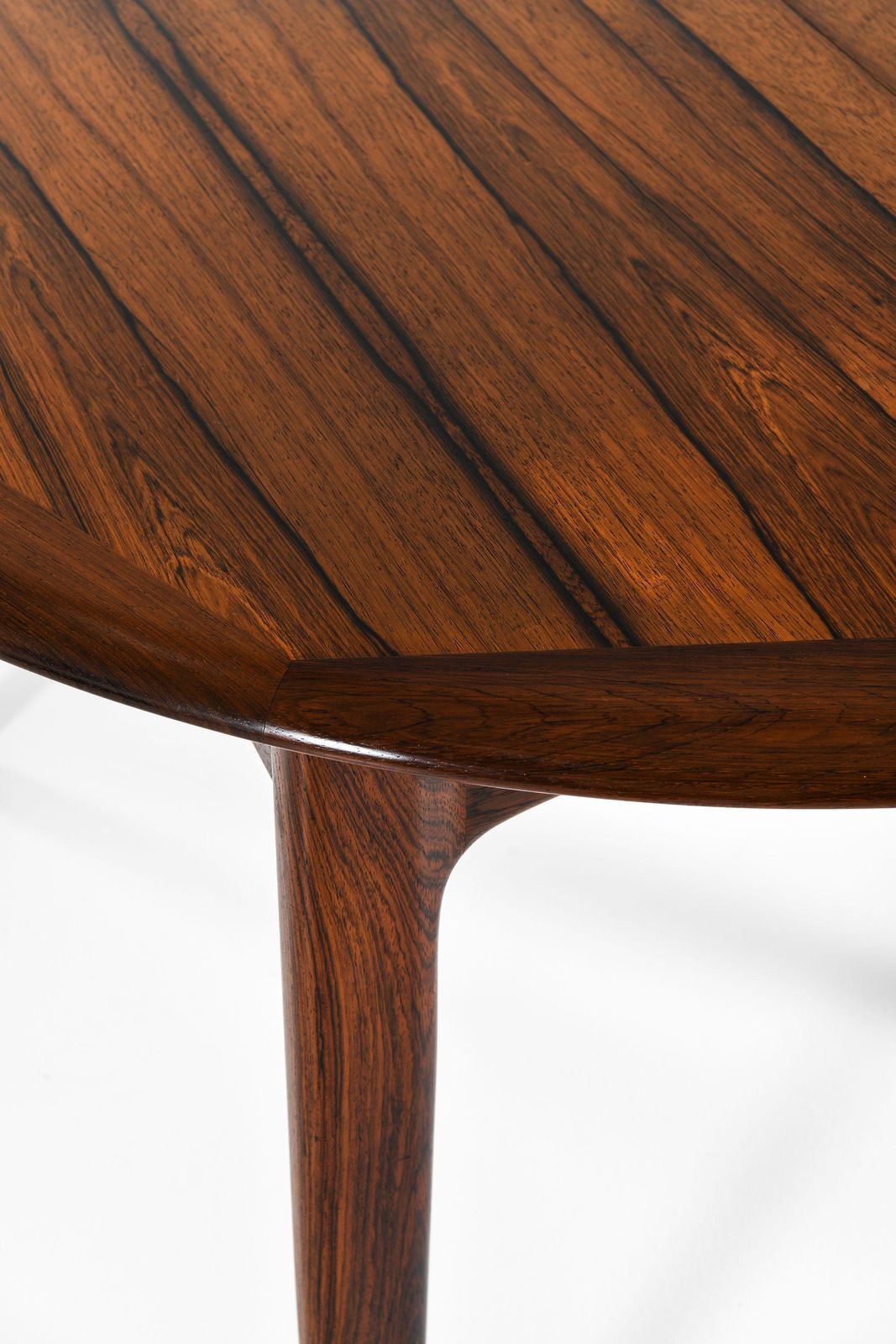 Dining Table In Rosewood And Brass By Svend Aage Madsen, 1960's photo vinterior