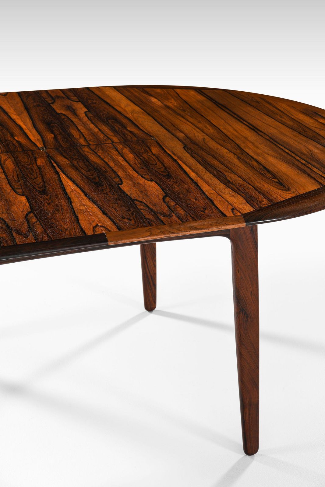 Furniture Dining Table In Rosewood And Brass By Svend Aage Madsen, 1960's photo