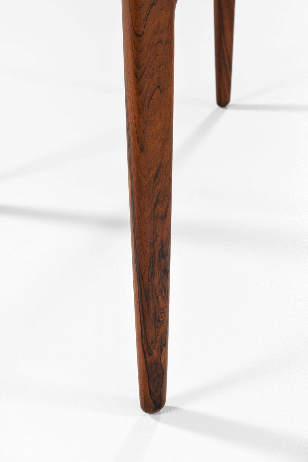 6370.0 Dining Table In Rosewood And Brass By Svend Aage Madsen, 1960's photo