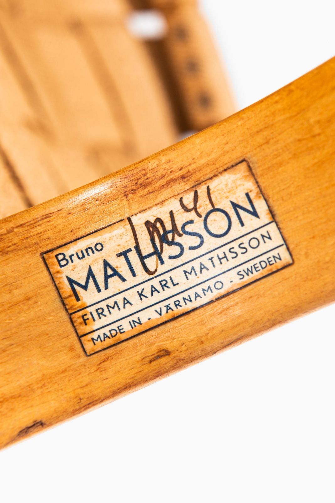 Bruno Mathsson Early Eva Easy Chair By Karl Mathsson In Värnamo, Sweden photo buy