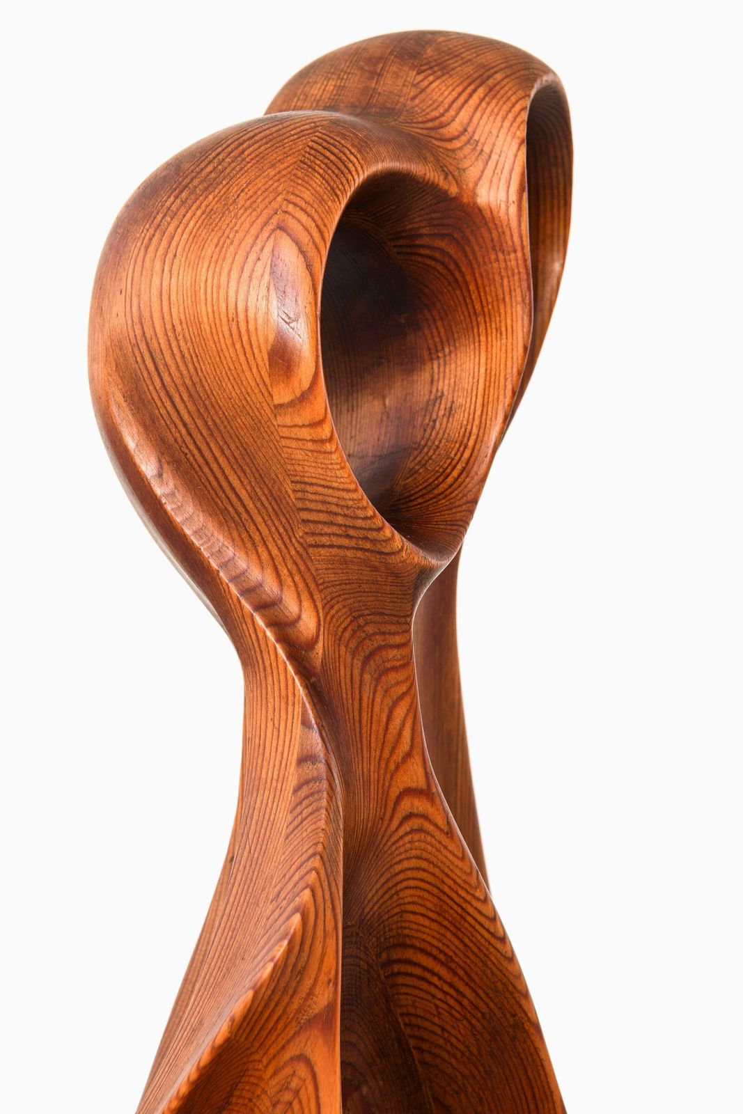Rare Sculpture In Pine By Johnny Mattsson, 1950's photo Art