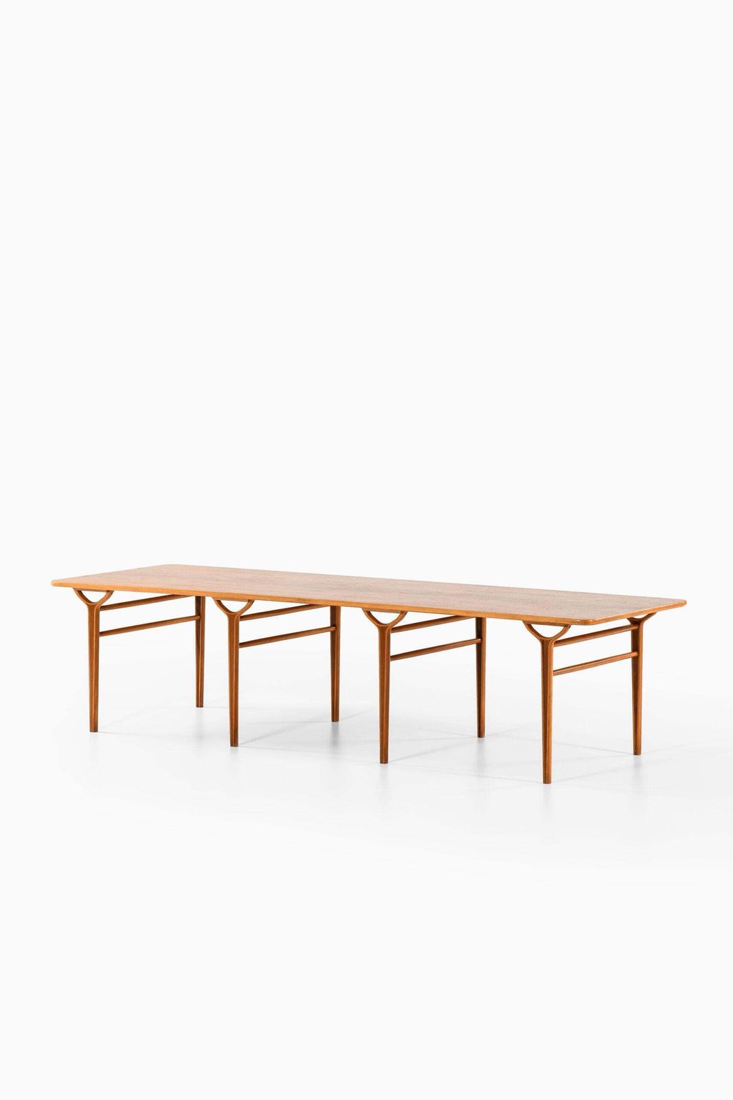 photo furniture Peter Hvidt & Orla Mølgaard Nielsen Library Table Produced By Fritz Hansen
