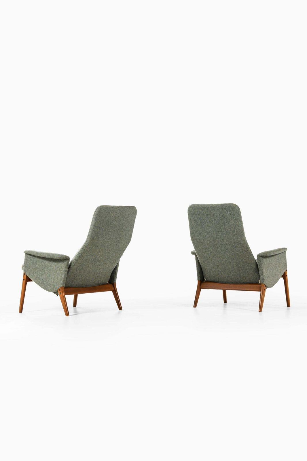 Alf Svensson Easy Chairs Model 4332 Produced By Fritz Hansen photo vintage
