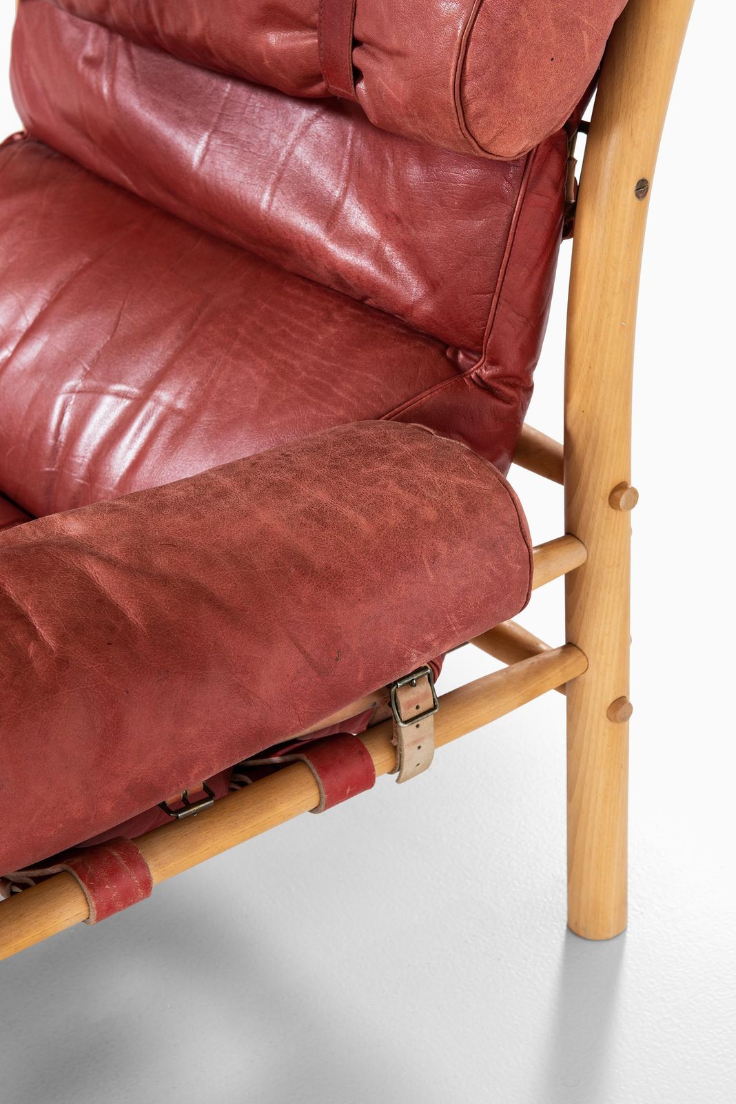 Furniture Arne Norell Inca Easy Chairs With Stools Produced By Arne Norell Ab In Sweden photo