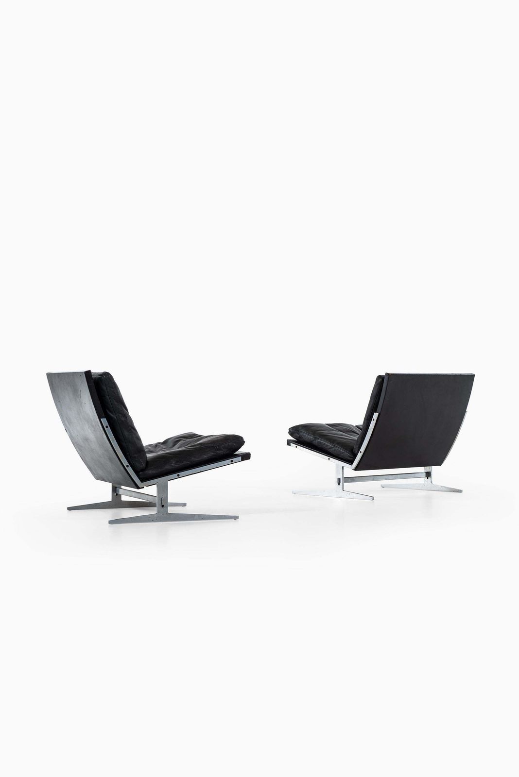 Jørgen Kastholm & Preben Fabricius Easy Chairs Model Bo 561 By Bo Ex In Denmark photo 10617.0