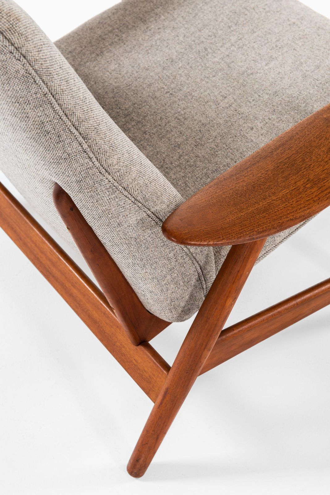 Illum Wikkelsø Easy Chairs Model 10 By Søren Willadsen Møbelfabrik In Denmark photo for sale