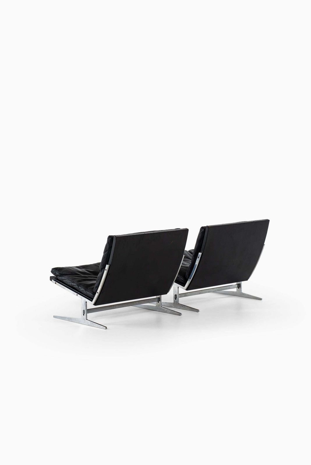 Jørgen Kastholm & Preben Fabricius Easy Chairs Model Bo 561 By Bo Ex In Denmark photo buy