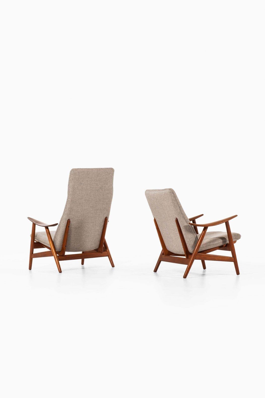 Illum Wikkelsø Easy Chairs Model 10 By Søren Willadsen Møbelfabrik In Denmark photo buy