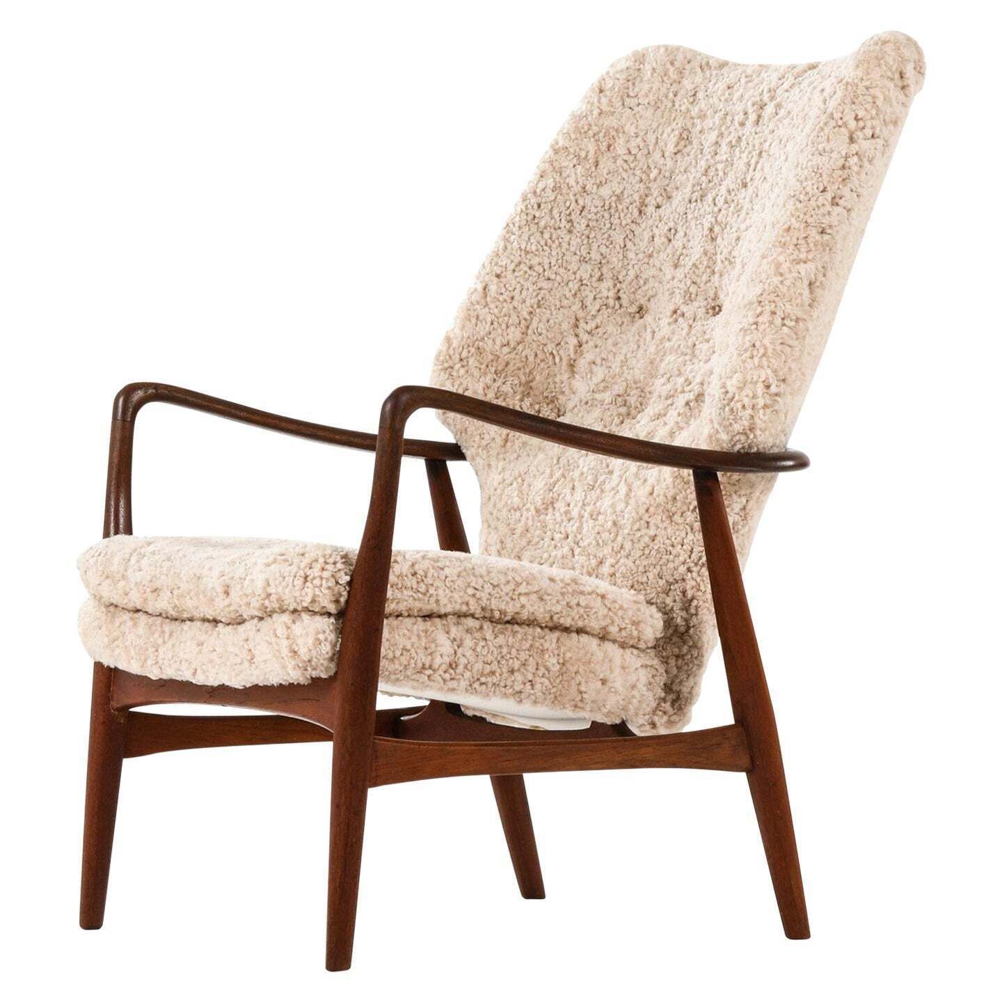 Henry Schubell Easy Chair Model Ms 6 Produced By Madsen & Schubell