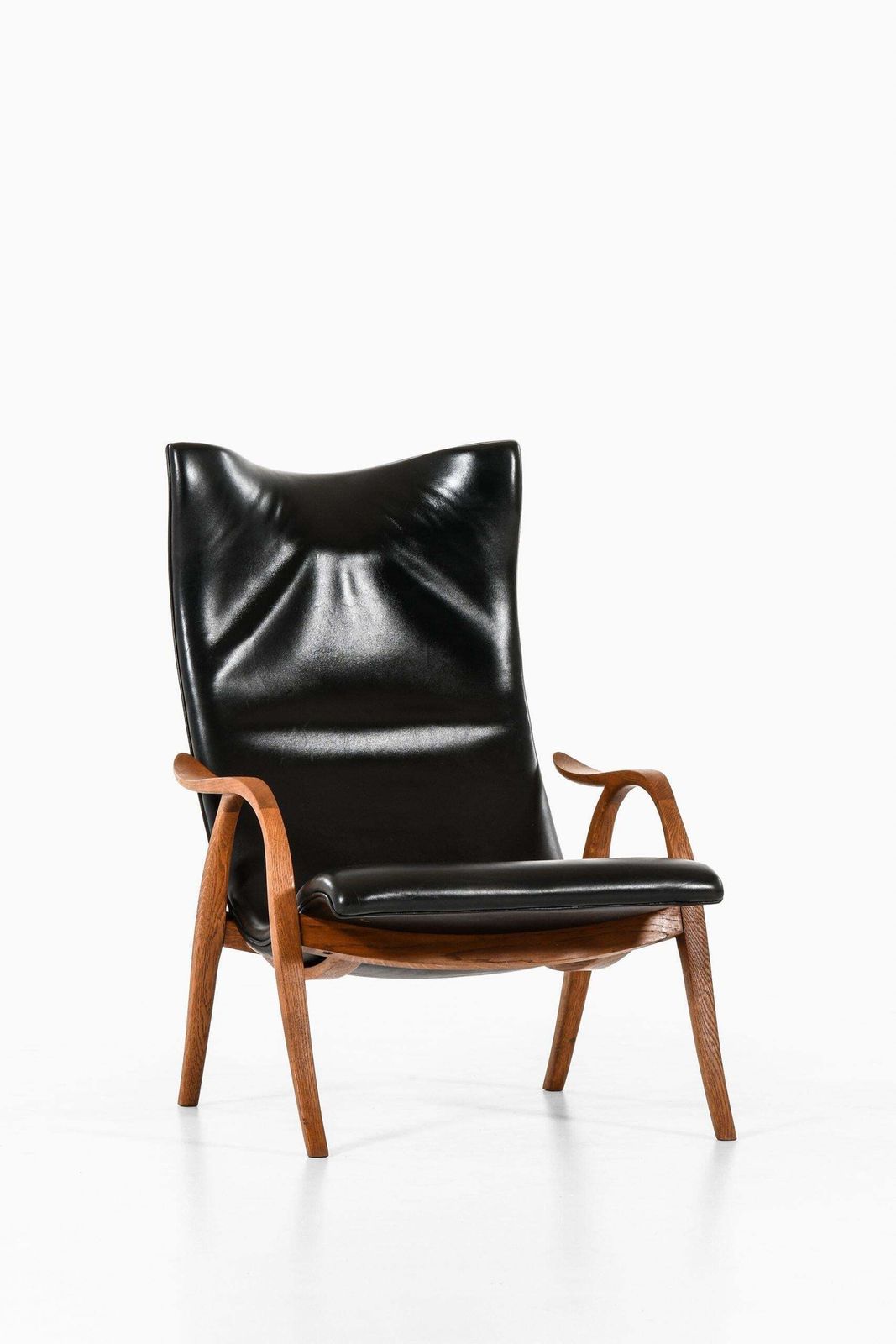 Frits Henningsen Easy Chair Produced By Cabinetmaker Frits Henningsen In Denmark photo furniture