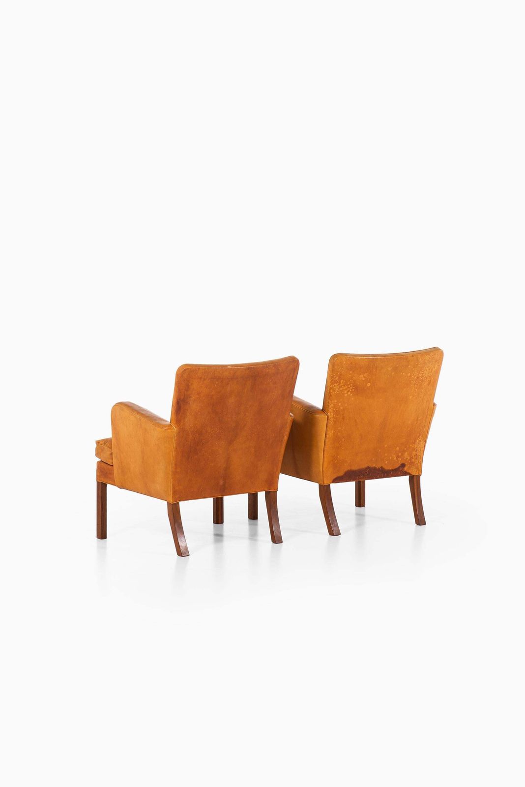 Kaare Klint Easy Chairs Model 5313 Produced By Rud. Rasmussen In Denmark photo vinterior