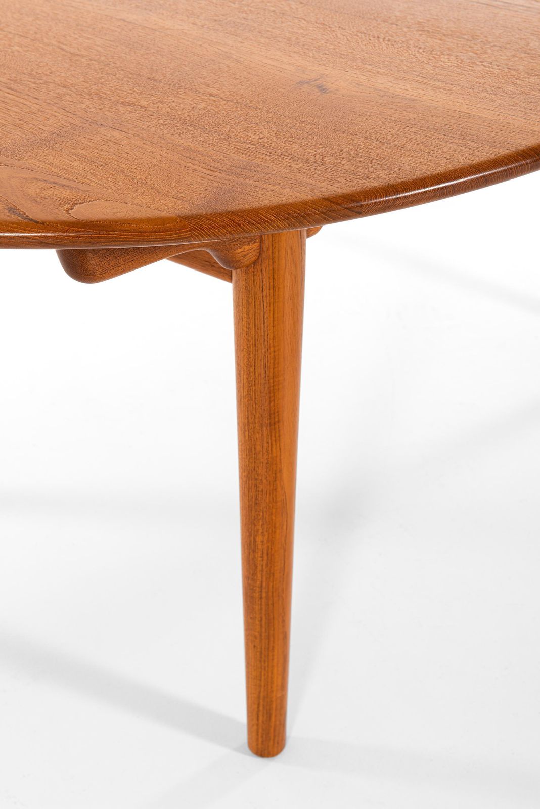 Hans Wegner Large Dining Table Model Jh 567 By Johannes Hansen In Denmark photo vintage