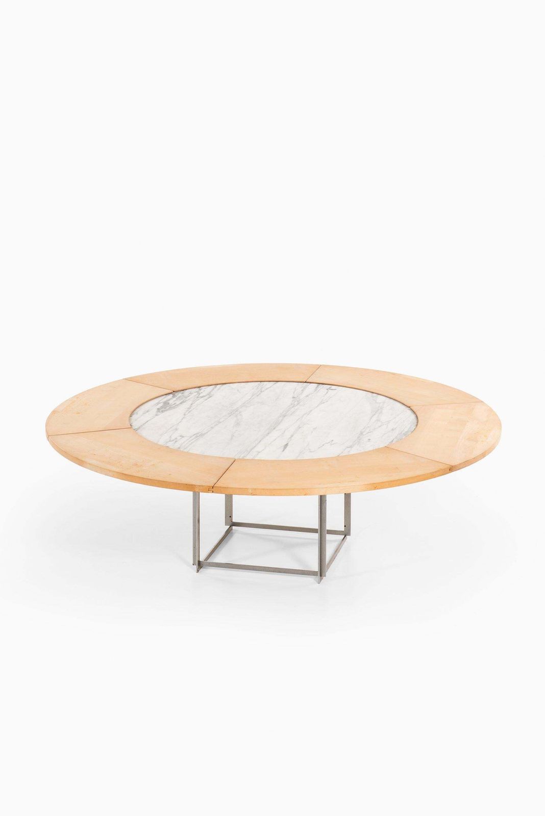 photo for sale Poul Kjærholm Dining Table Model Pk 54 By E. Kold Christensen In Denmark
