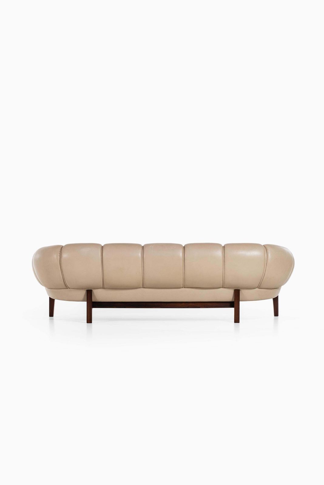 Furniture Illum Wikkelsø Sofa Model Croissant Produced By Holger Christiansen In Denmark photo