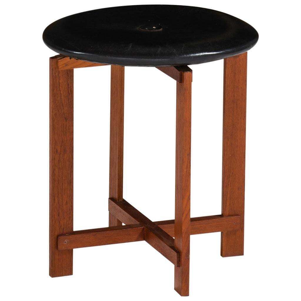 Uno & östen Kristiansson Stool Produced By Luxus In Sweden