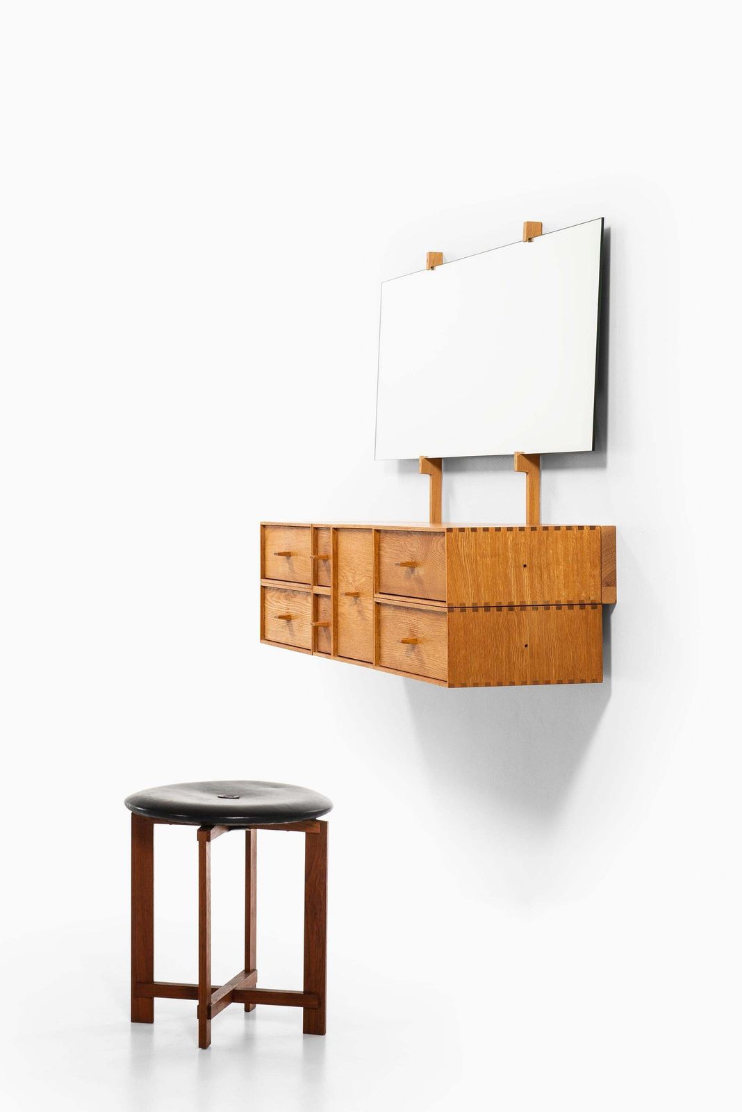 Uno & östen Kristiansson Stool Produced By Luxus In Sweden photo vinterior