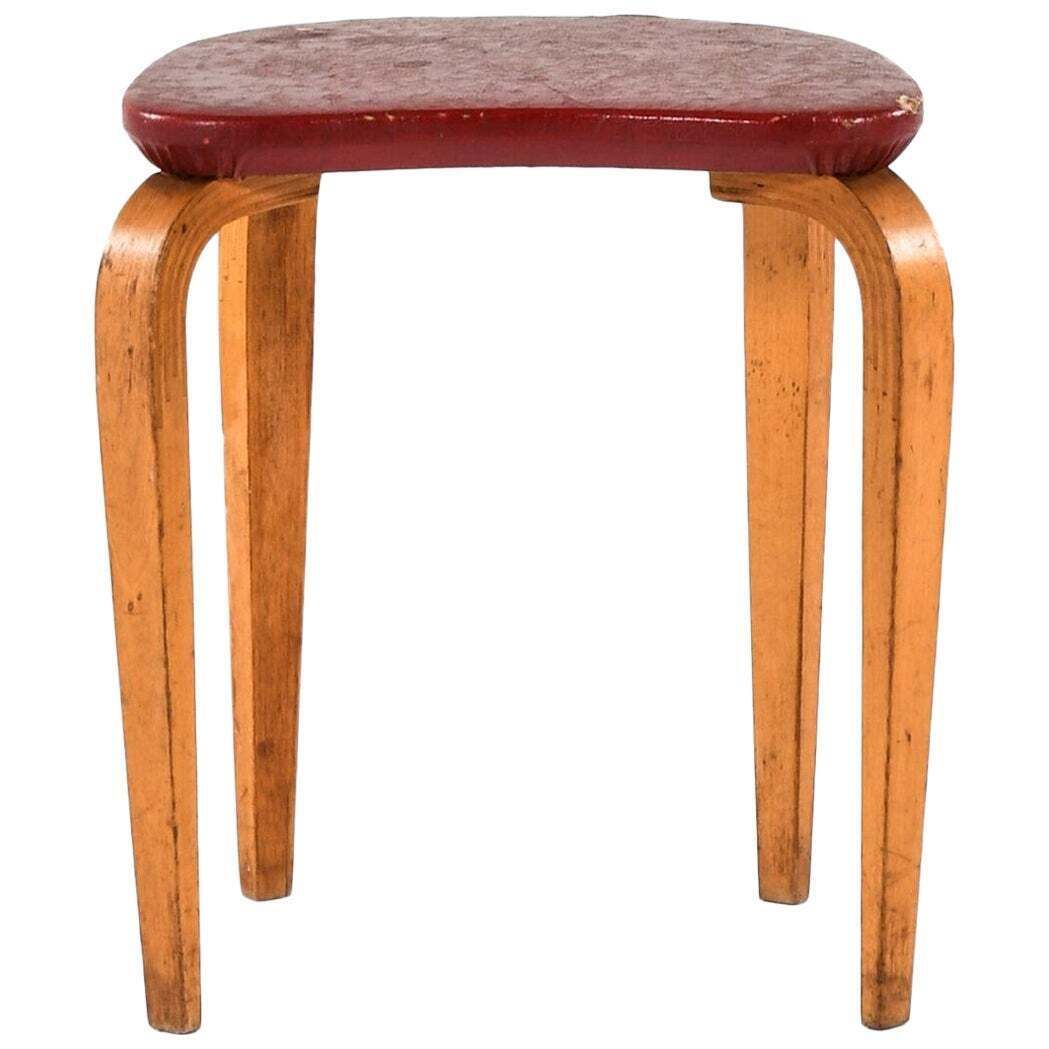 Gustav Axel Berg Stool Produced By Gustav Axel Berg 'Ga Berg' In Sweden