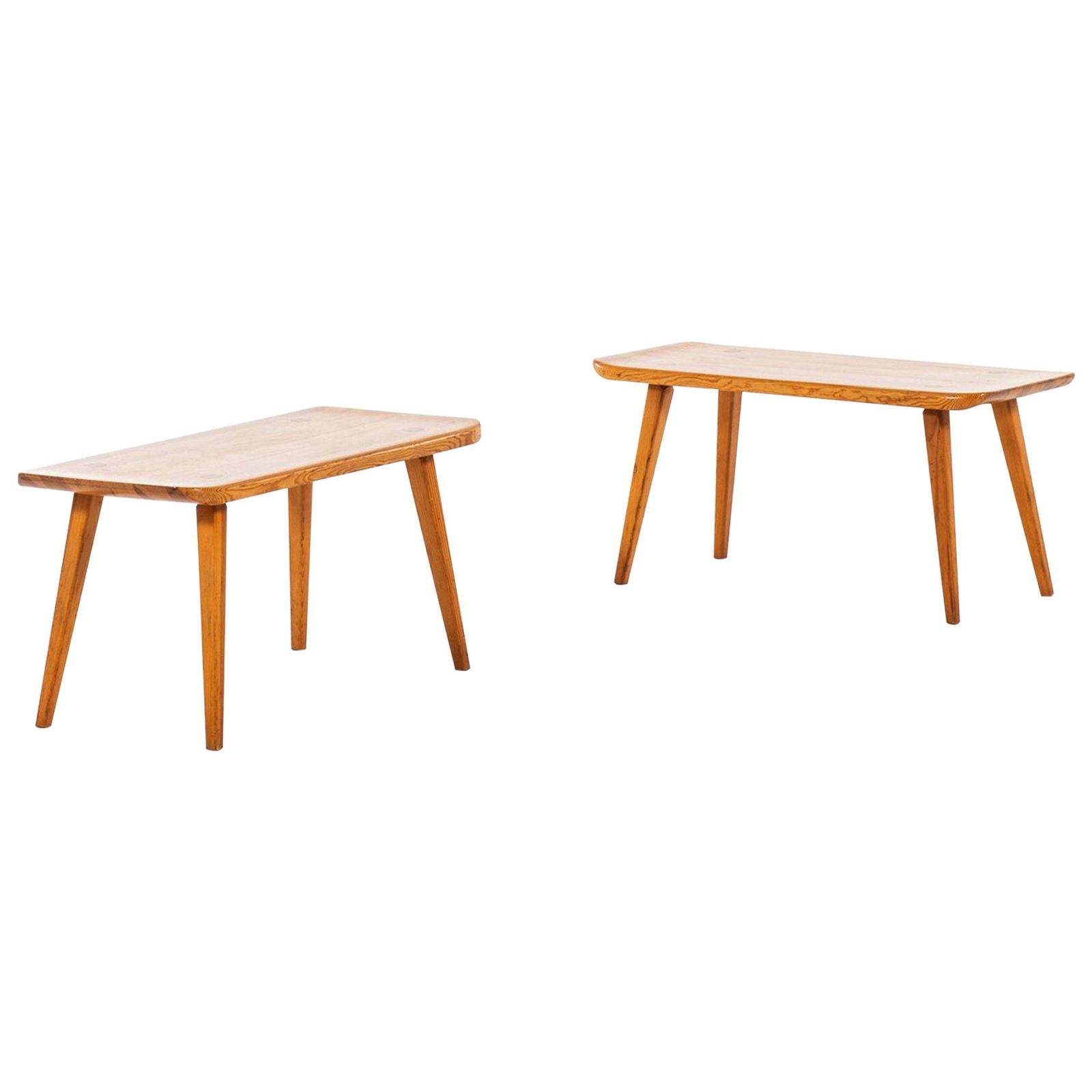 Carl Malmsten Benches Model Visingsö Produced By Svensk Fur In Sweden