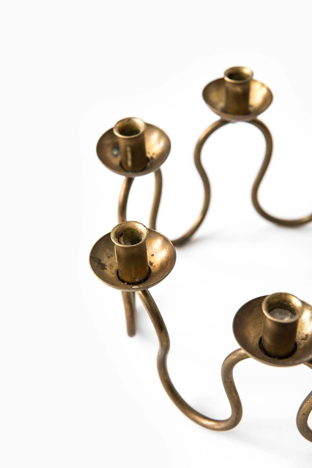 Lars Holmström Candlestick In Brass By Lars Holmström In Sweden photo Home Decor