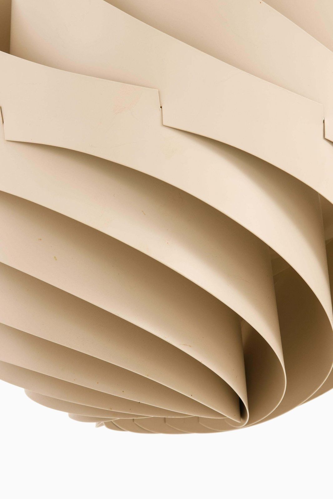 Ceiling Lamp In Gray Lacquered Metal By Louis Weisdorf, 1950’s photo Lighting