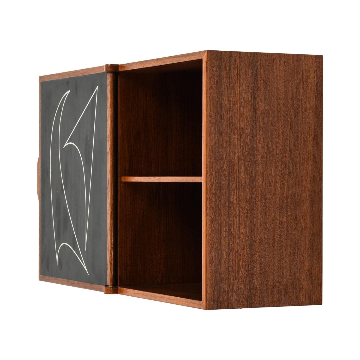 östen Kristiansson Wall Cabinet Produced By Luxus In Vittsjö, Sweden