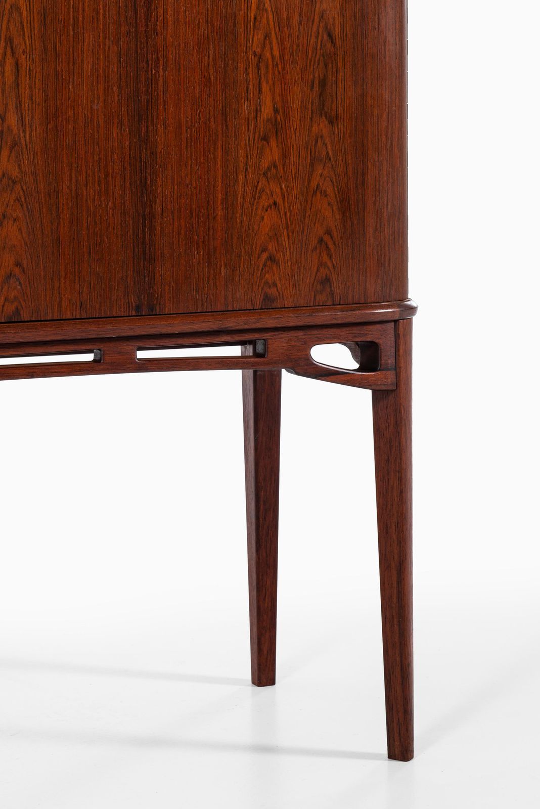 Unique Cabinet In Rosewood And Burlwood Produced In Sweden photo 8069.0