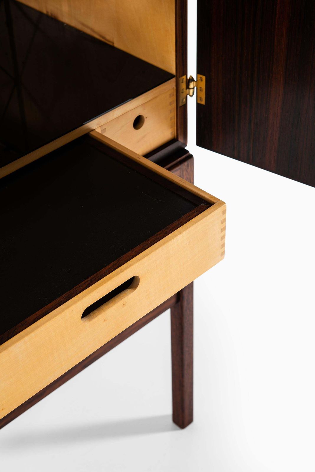 Kurt østervig Bar Cabinet Produced By K.P. Møbler In Denmark photo vintage