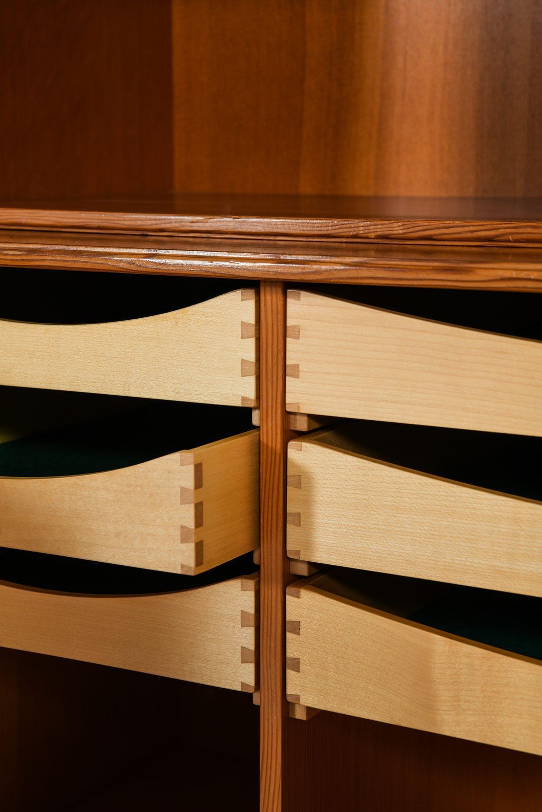 Large Set Of Bookcases In Oregon Pine By Mogens Koch, 1933 photo Furniture