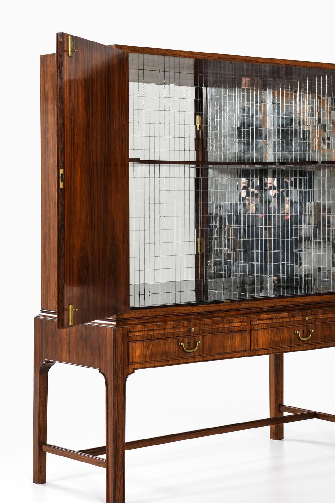 Cabinet In The Style Of Kaare Klint By Cabinetmaker C.B. Hansen In Denmark photo vinterior