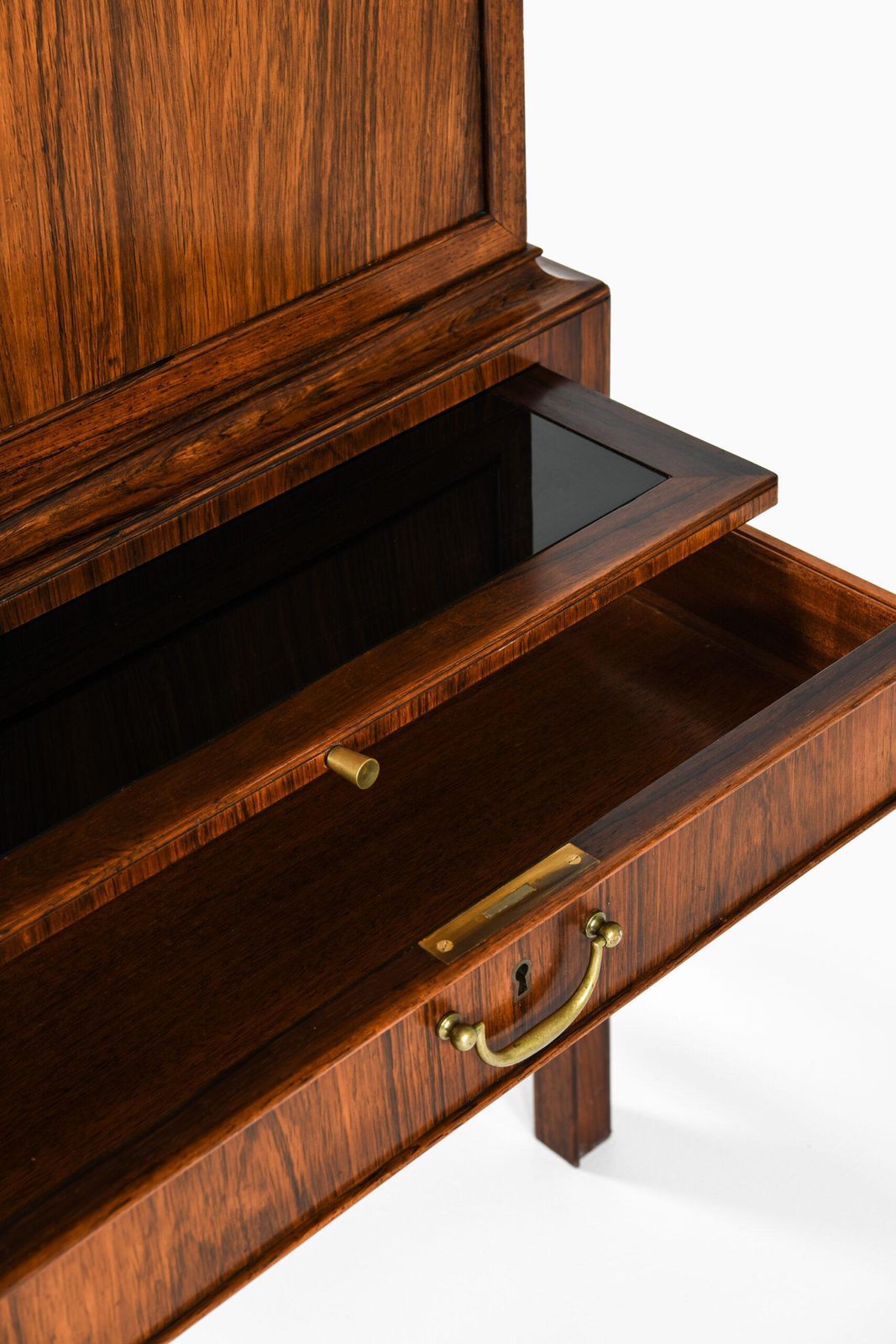 Cabinet In The Style Of Kaare Klint By Cabinetmaker C.B. Hansen In Denmark photo vintage