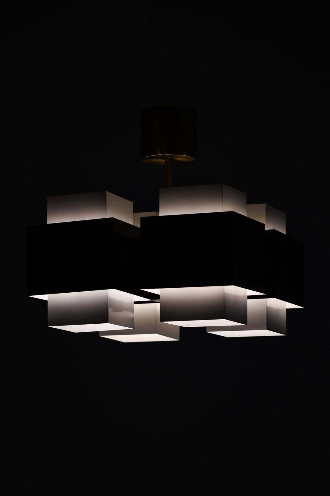 Hans Agne Jakobsson Ceiling Lamp Model G769/4 Produced By Hans Agne Jakobsson Ab photo vinterior