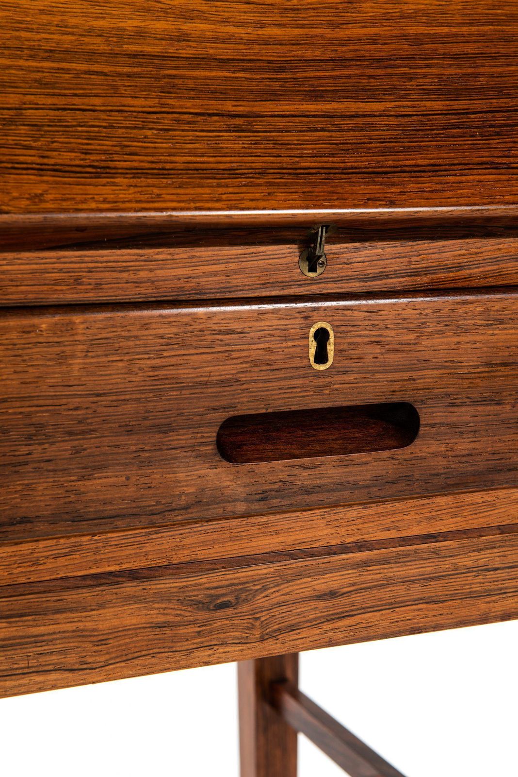 Kai Winding Bureau / Secretaire Produced By Cabinetmaker P. Jeppesen In Denmark photo vinterior