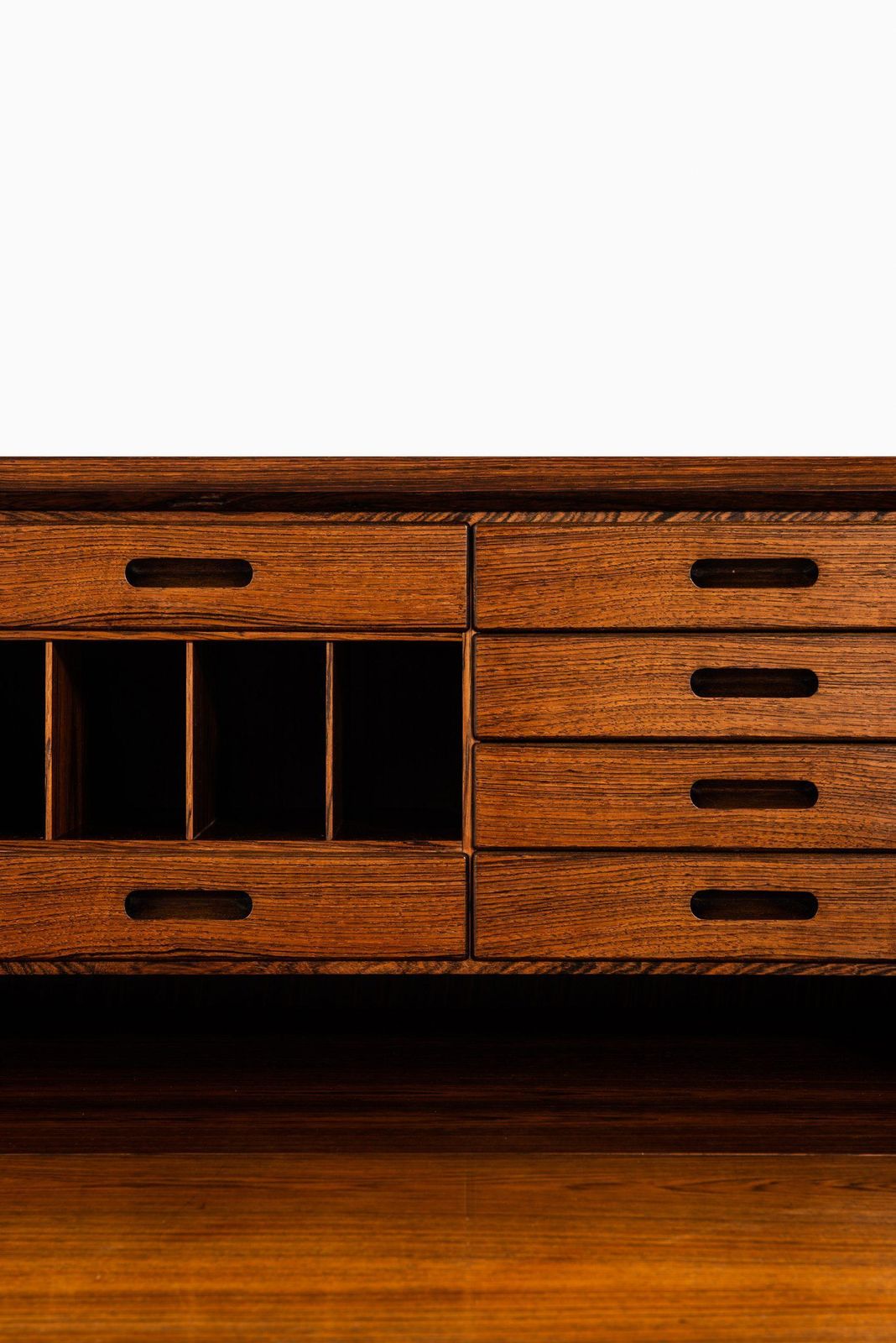 Kai Winding Bureau / Secretaire Produced By Cabinetmaker P. Jeppesen In Denmark photo buy