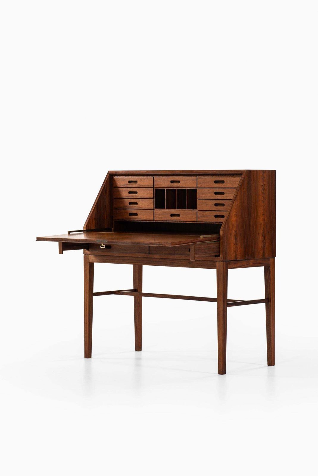 photo vinterior Kai Winding Bureau / Secretaire Produced By Cabinetmaker P. Jeppesen In Denmark