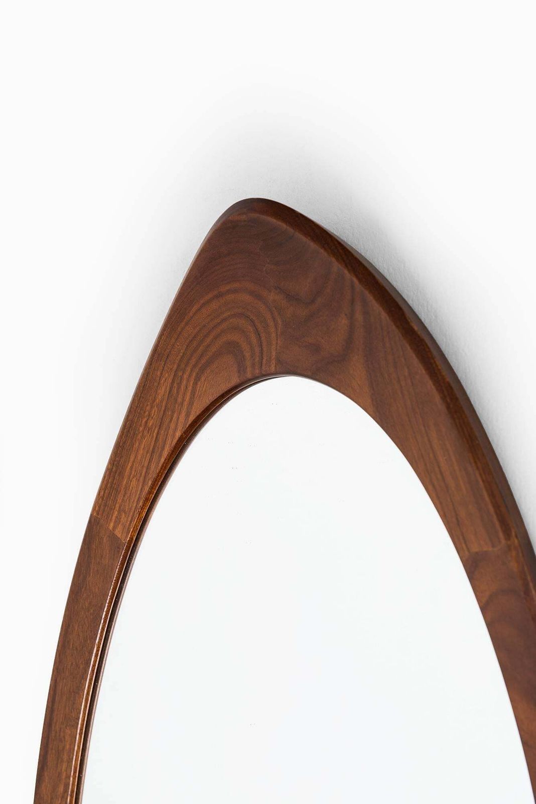 Mirror In Teak By Glas & Trä Hovmantorp In Sweden photo for sale