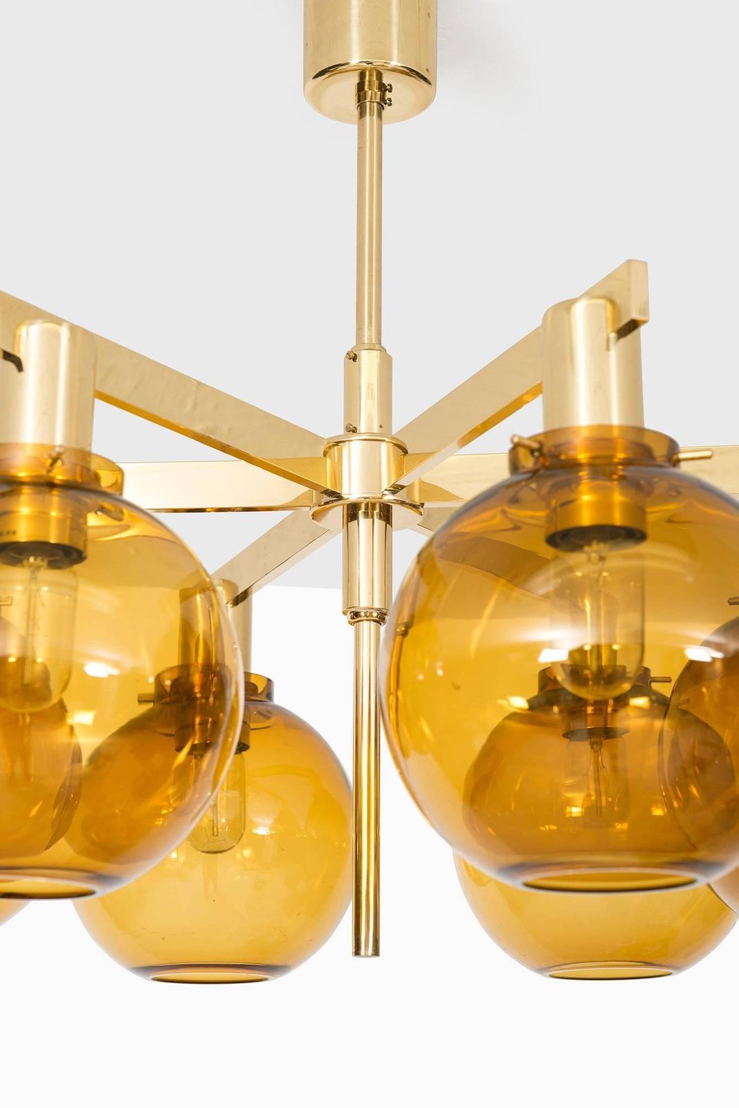 Hans Agne Jakobsson Ceiling Lamp Model T 348/6 By Hans Agne Jakobsson Ab photo furniture