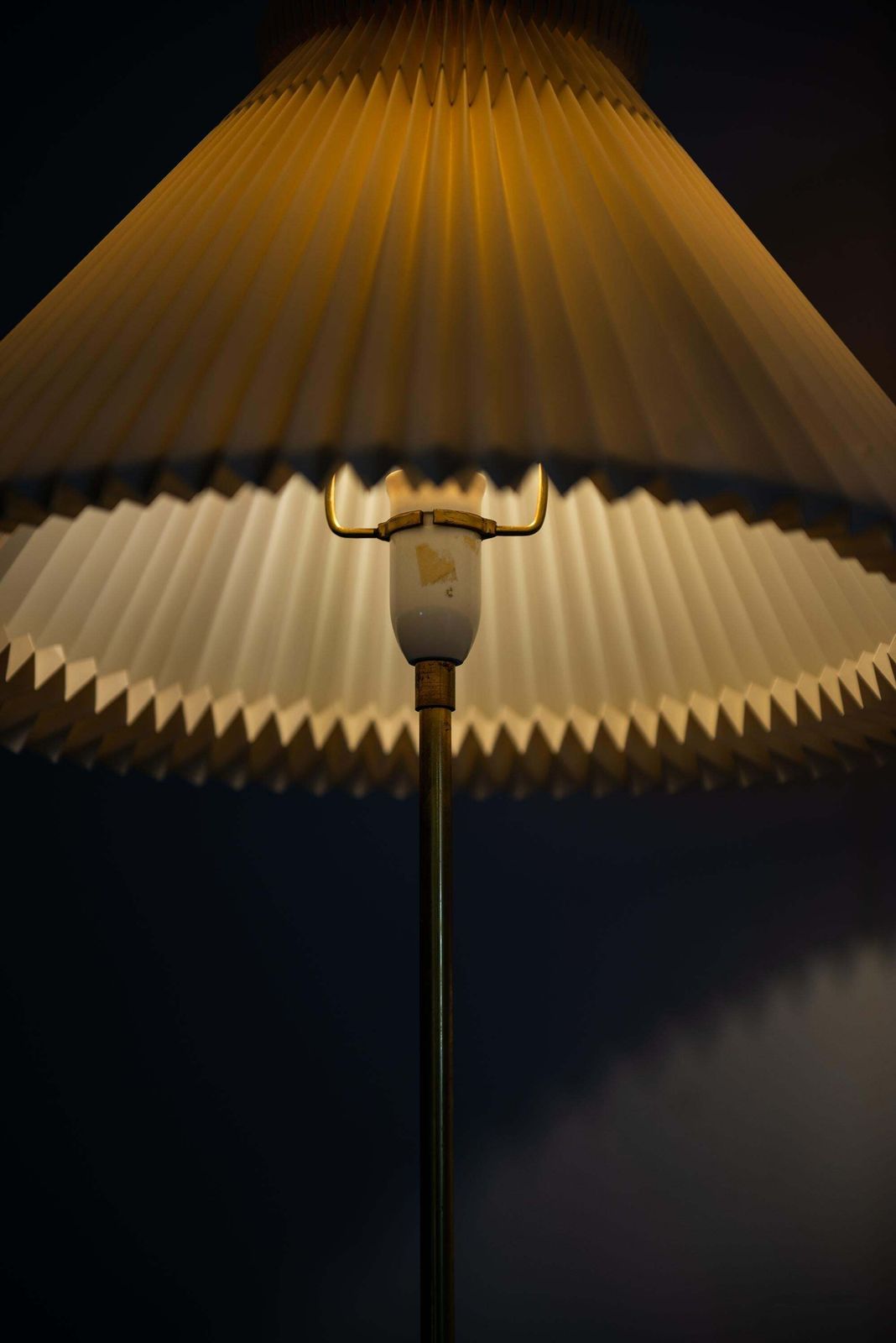 Svend Aage Holm Sørensen Floor Lamp In Brass By Holm Sørensen & Co. In Denmark photo vintage