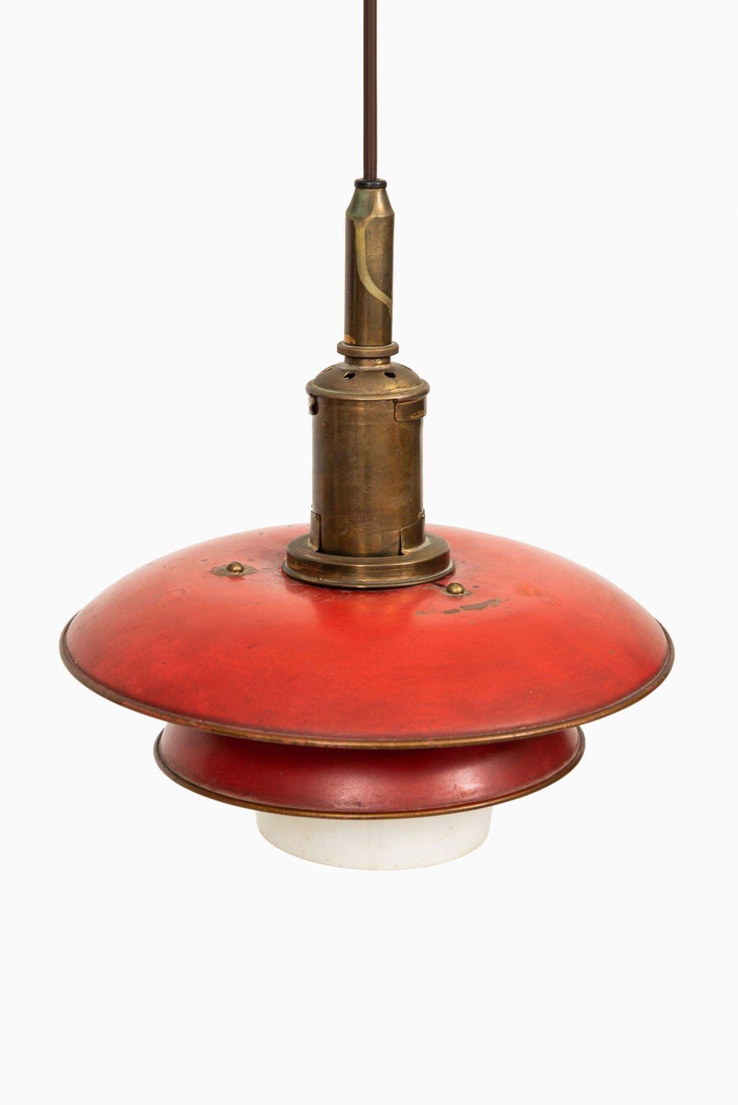 Poul Henningsen Ceiling Lamp Model Ph 3/3 Produced By Louis Poulsen In Denmark photo vinterior