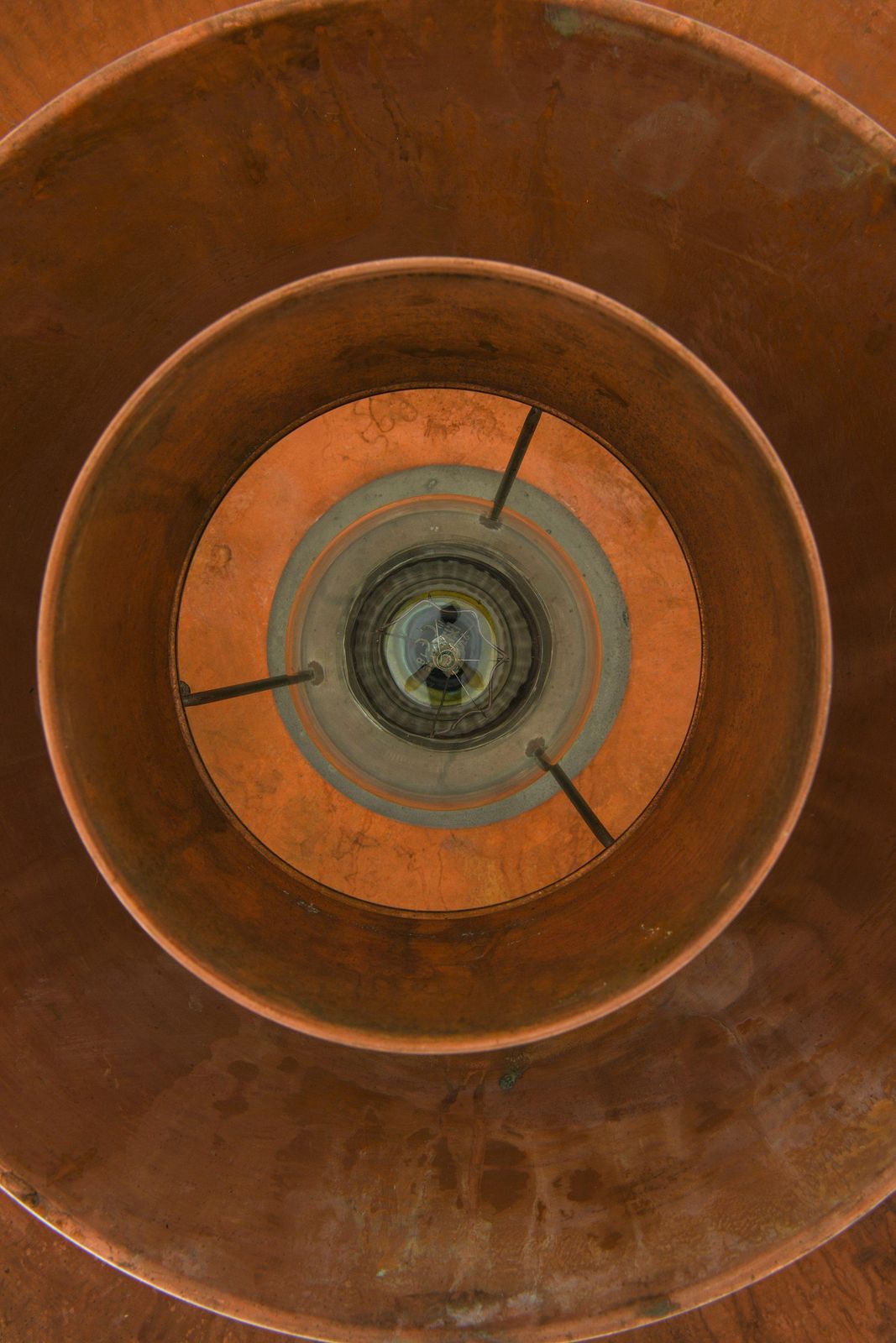 Ceiling Lamp In Copper And Nickel Plated Steel By Poul Henningsen, 1920's photo 42042.0