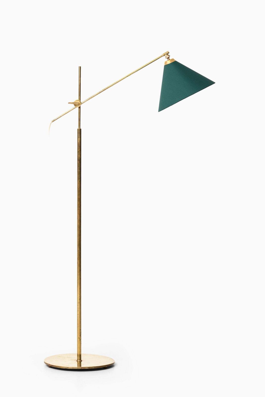 T.H. Valentiner Floor Lamp Produced By Poul Dinesen In Denmark photo vintage