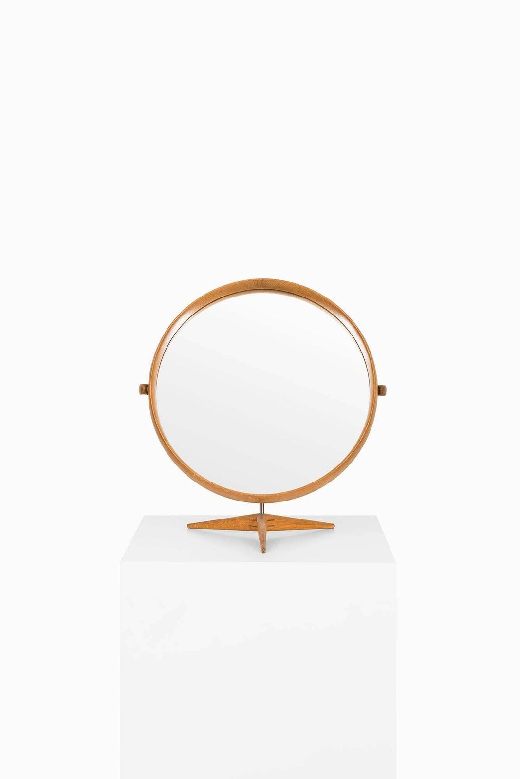 Uno & östen Kristiansson Table Mirror Produced By Luxus In Sweden photo for sale