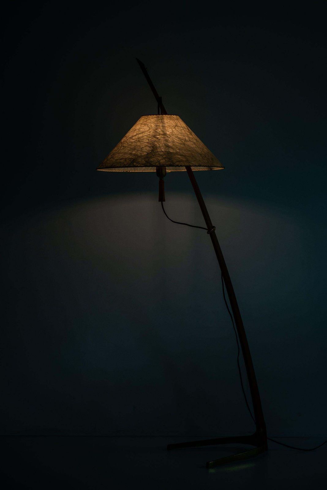 8069.0 J.T Kalmar & A. Pöll Floor Lamp Model 2076 / Dornstab By J.T Kalmar In Vienna photo