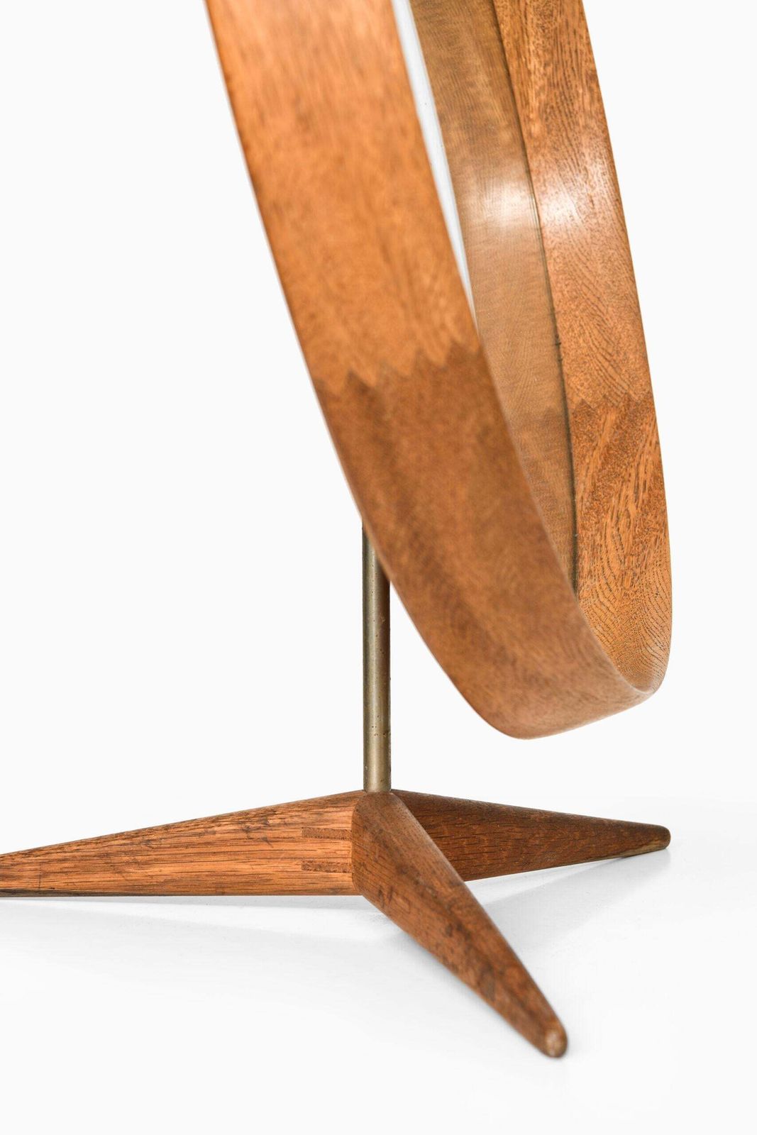 Uno & östen Kristiansson Table Mirror Produced By Luxus In Vittsjö, Sweden photo vintage