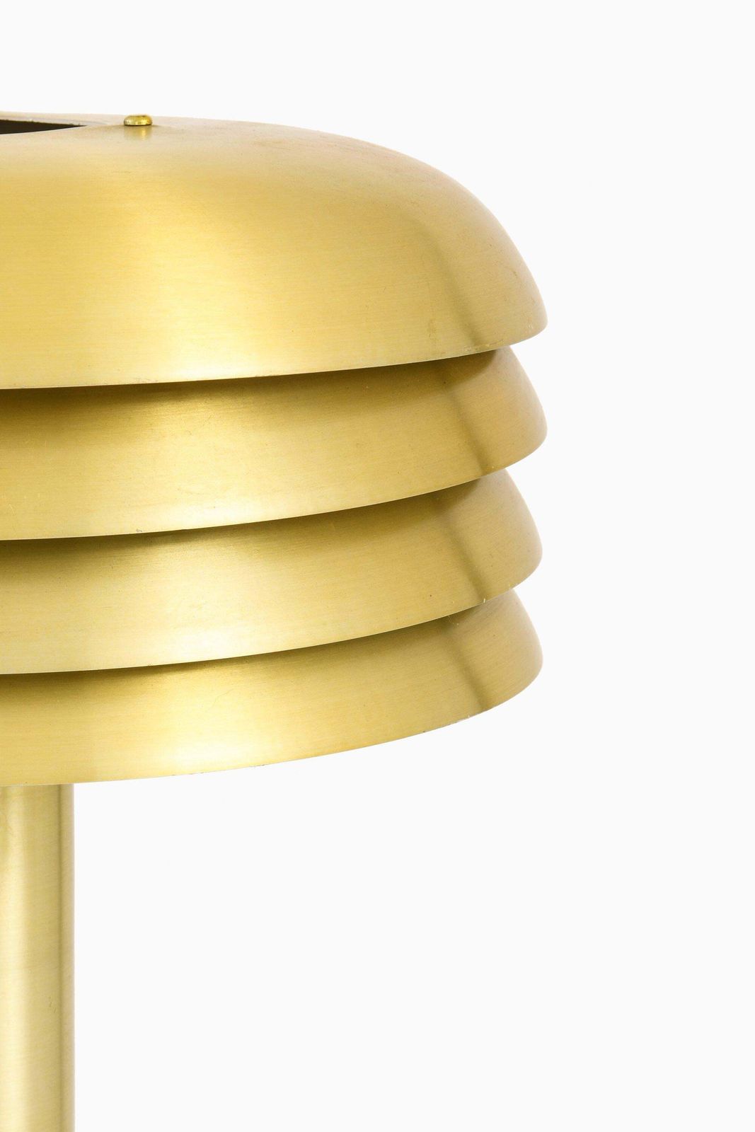 Pair Of Scandinavian Table Lamps In Brass By Hans Agne Jakobsson, 1950's photo for sale