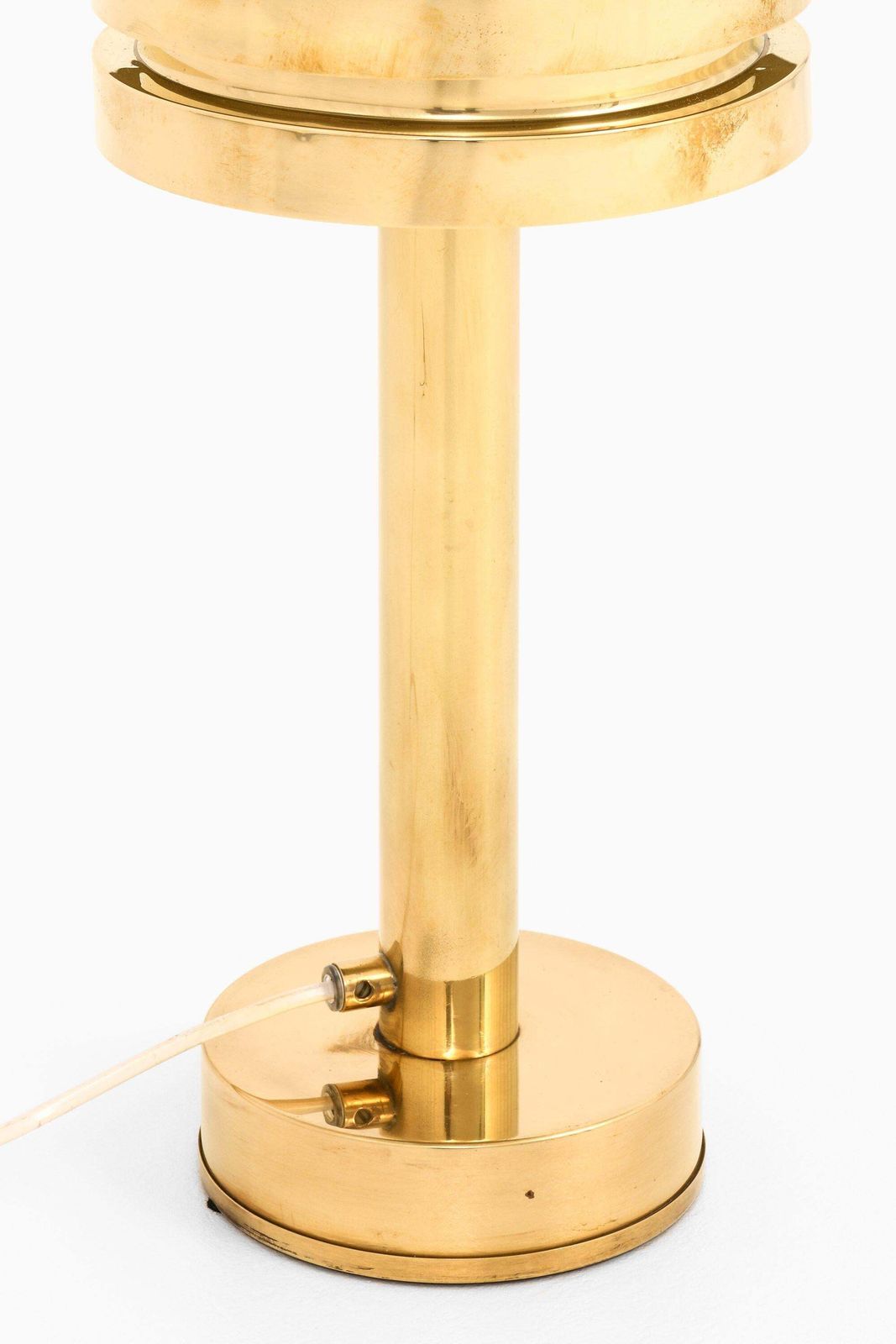 Floor Lamp In Brass By Hans Agne Jakobsson, 1950's photo for sale
