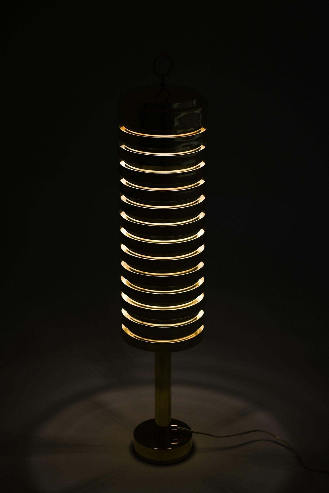 photo furniture Floor Lamp In Brass By Hans Agne Jakobsson, 1950's
