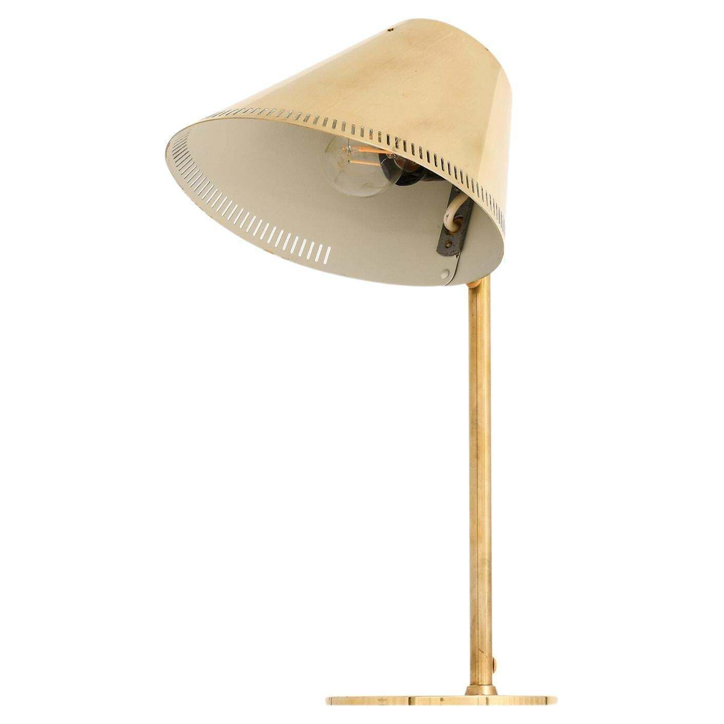 Table Lamp In Brass By Paavo Tynell, 1950's